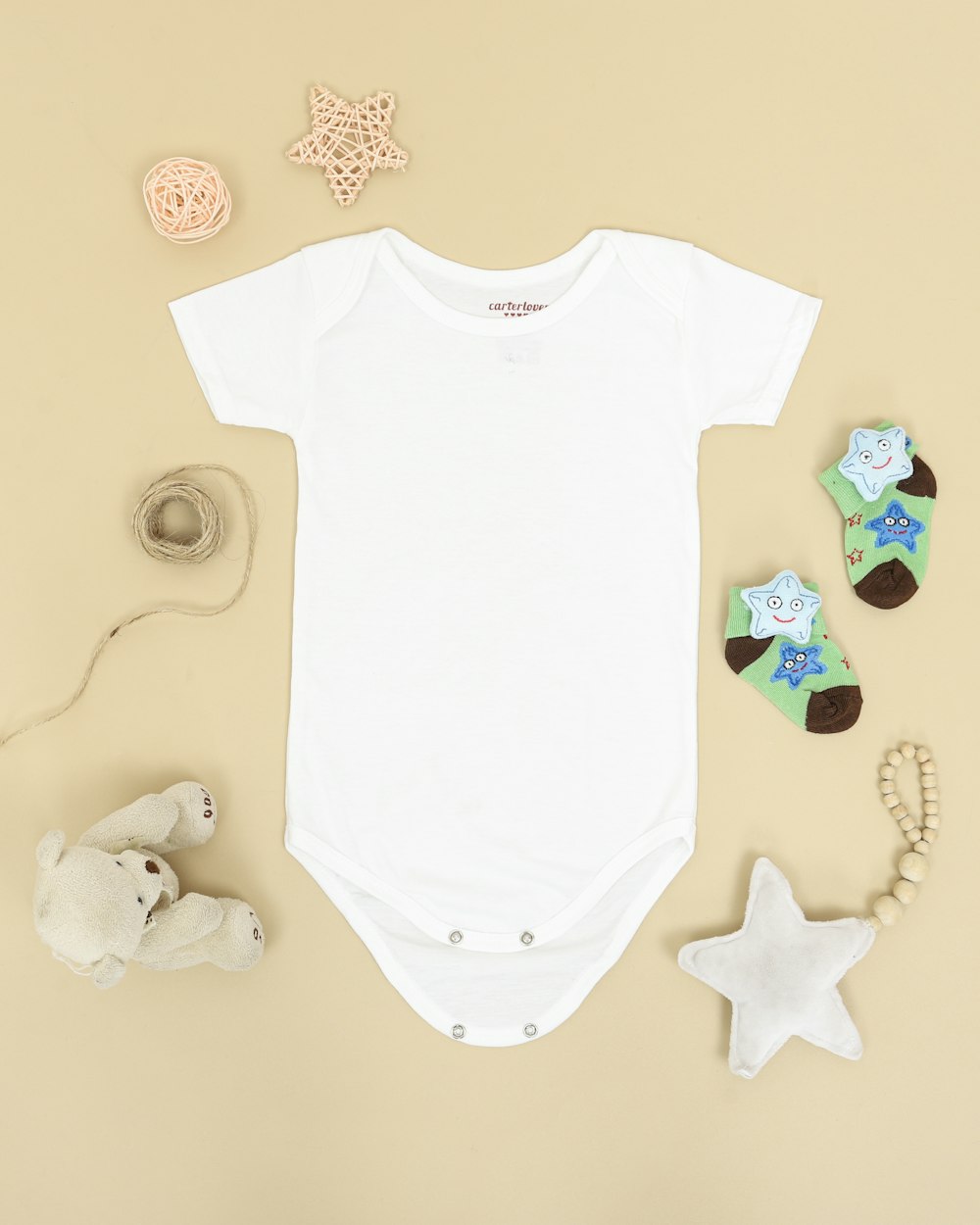 Body bébé blanc