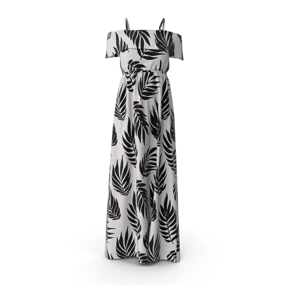 Robe fille à pois bleus
