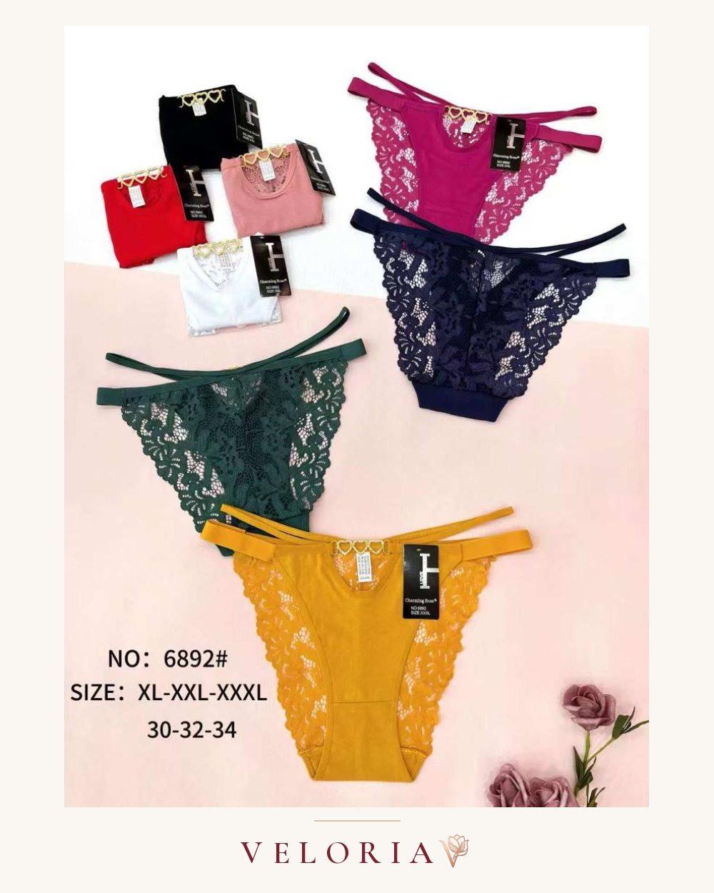 Culotte dentelle 6892
