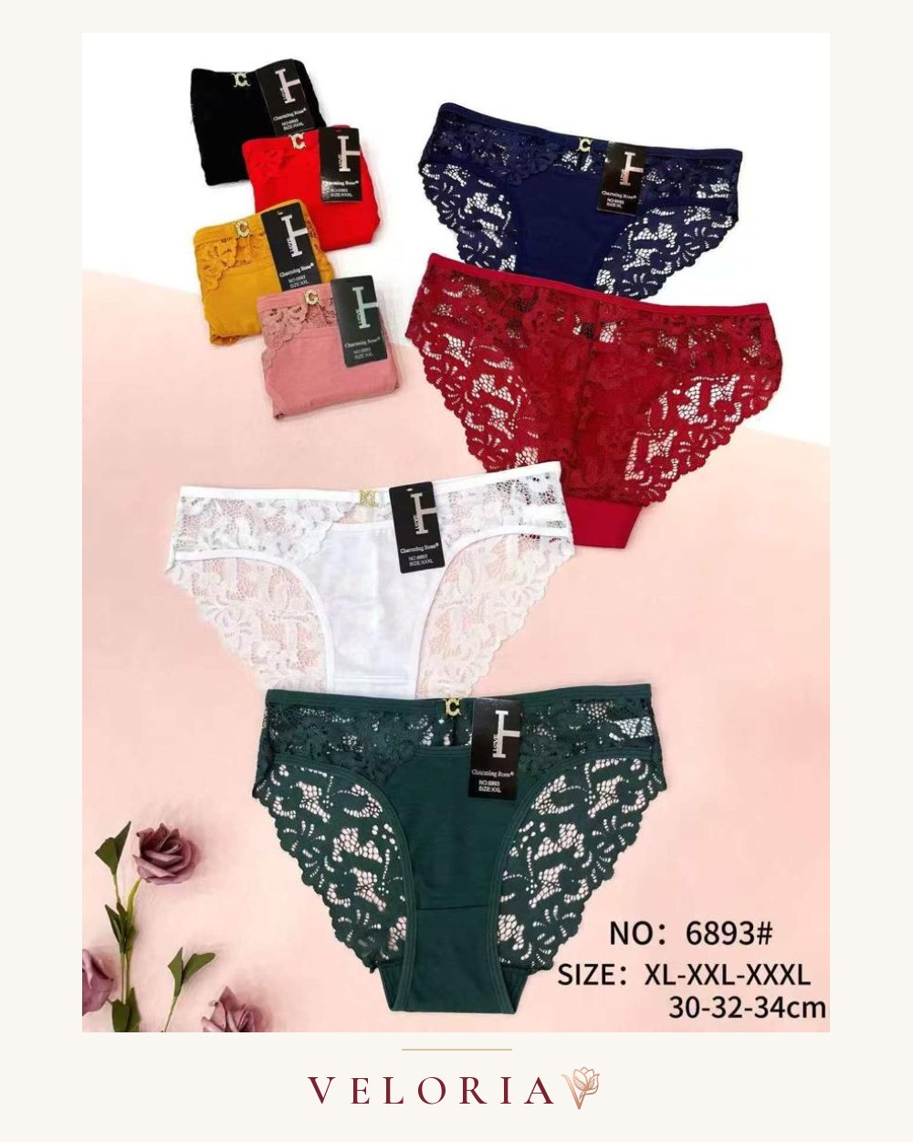 Culotte dentelle 6893