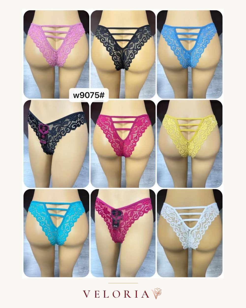 Culotte lacée dos 9075