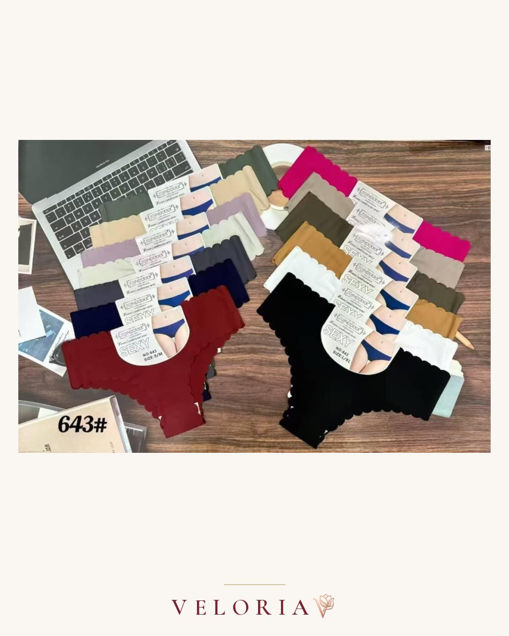 Culotte sans couture laser 643