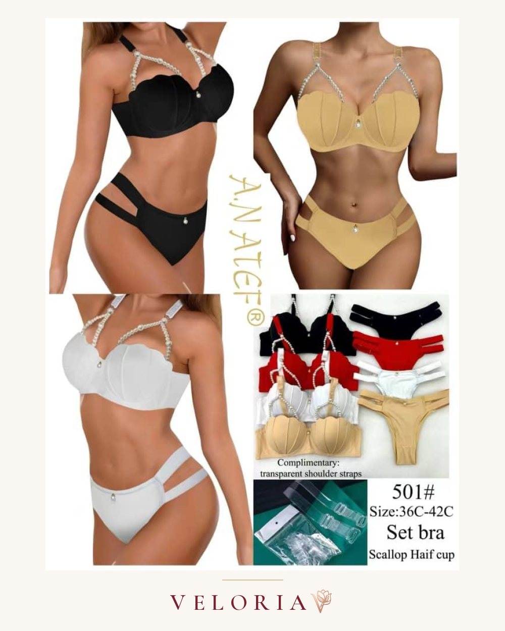 Ensemble soutien-gorge et culotte 501