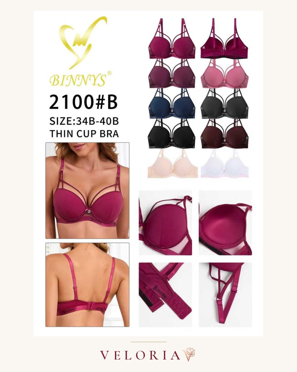 Soutien-gorge dentelle 2100B