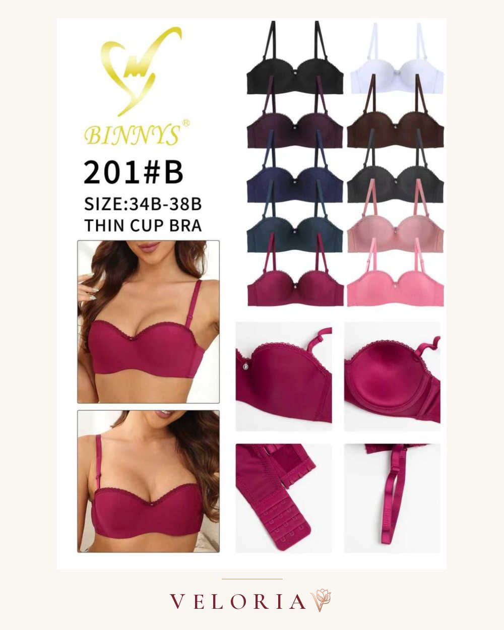 Soutien-gorge push-up 201B