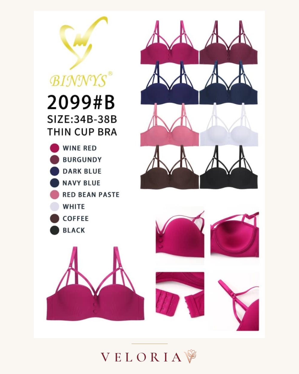 Soutien-gorge push-up 2099B