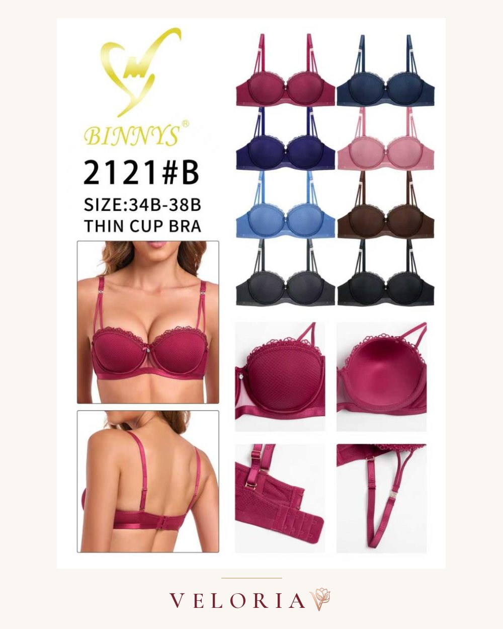 Soutien-gorge push-up 2121B