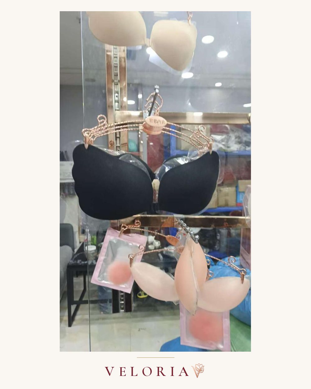 Soutien-gorge rembourré noir